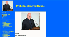 Desktop Screenshot of manfred-hauke.de