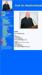 Mobile Screenshot of manfred-hauke.de